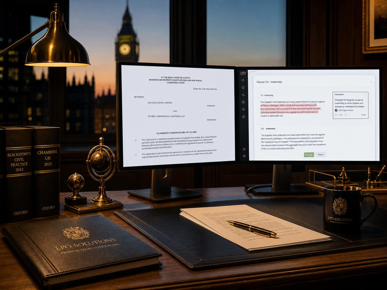 International Legal Support Services (LPO)